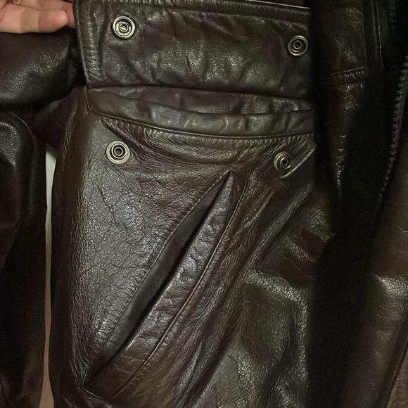Men Leather Jacket - Picture 11 of 16
